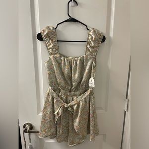 ALTARD STATE size medium floral romper NWT